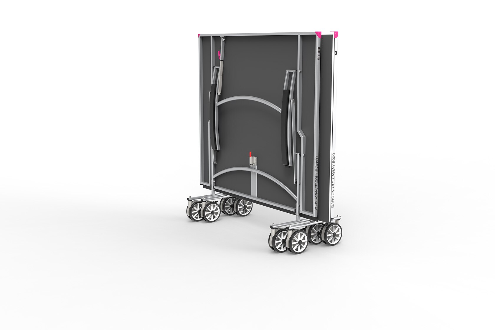 【送料無料】Outdoors Roll Table 23.60 in. Outdoor Portable Picnic Folding Table with Folding